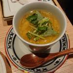 Hata Hanare - 松茸と海老の茶碗蒸し！