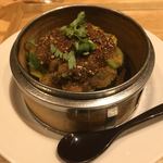 一碗水 - 粉蒸牛肉(和牛ともバラ肉 ジャスミンライスのかぼちゃ蒸し)