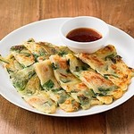 Chive pancake