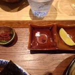 中華蕎麦 とみ田 - 辛味 塩 へべす