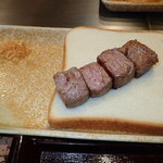 鉄板焼ステーキ 一ッ葉ミヤチク - 