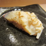 すゝき野 鮨金 - ほっきの炙り