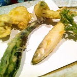 酒盃 - 春の天ぷら