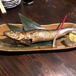 炭火焼 海ごはん サカナヨロコブ - スーパー鰯塩焼き