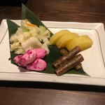 炭火焼 海ごはん サカナヨロコブ - 本日のお漬物