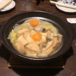 炭火焼 海ごはん サカナヨロコブ - せんべい汁