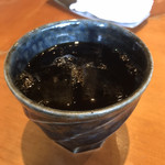 しろがね - 食後のアイスコーヒー