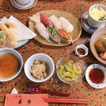 旬料 華勢 - ランチセット