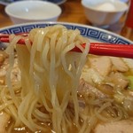 フジサワ中華そば - 麺 リフト