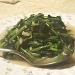 龍園 - 青菜炒め    680円(税別)