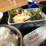 男の暖簾 - 日替り定食(この日はカツとじ)