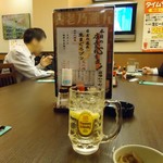 養老乃瀧 - 【2012年3月再訪】なるほど、店長の心意気を感じる「マグロぶつ」98円！…でも売り切れていた。