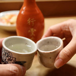 花いち - 熱燗で乾杯♪