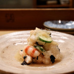 花いち - えびと貝柱の霙酢