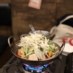 博多天神 もつ鍋 お多福 - 