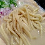 Kurosu - 中太ストレート麺はモッチモチ♪