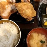 なるとキッチン 渋谷店 - ランチの若鶏半身揚げ　1,200円