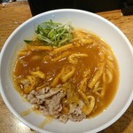 麺家 - カレーうどん  牛肉