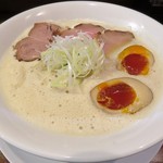 喜蕎麦司 きし元 - 【出し蕎麦 + 味玉】￥650 + ￥100