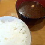 とんかつ武蔵 - ご飯がめちゃくちゃ美味しい♪これもおかわりＯＫ！