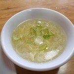 Shisen ryouri ryuuichiban - スープ付きます