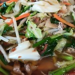 峰来軒 - タップリ、シャクシャクの野菜✨