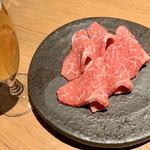焼肉 なかむら - ビールとともに