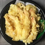 ほっともっと - 特海鮮えび天丼 （キャンペーンでえび７本）　６９０円　(2019/11)