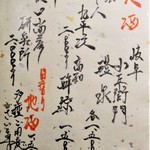 鮨旬美西川 - 地酒 メニュー。　　　　　2019.11.02