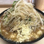 ラーメン二郎 - 再訪問2019/11 みそラーメン 「ニンニクアブラ」(800円)