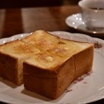 れいの - バタートースト@450円