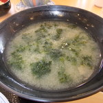 りゅうぐう - 大きくて美味しい青のりの味噌汁　【　２０１２年３月　】