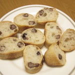 coton bakery - 大納言の断面