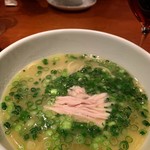 JASMINE憶江南 - ＊青葱たっぷりコラーゲン鷄白湯麺