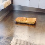 伊勢 プリンと食パンの鉄人 - 鉄板で焼いてるよー