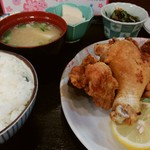 鳥晃 - 鶏唐定食（1000円）