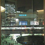 茶寮 花絵 - カウンター席からの景色