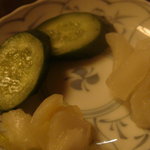 串 たびと - 浅漬け胡瓜＆大根＆白菜のぉ漬物デシタょ(^o^)