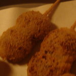 串 たびと - むちゃくちゃ美味しいハンバーグ（メンチカツ）なんですッヾ(^∇^)-☆