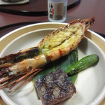 山翠楼 - 海老　鬼殻焼き