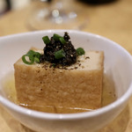 波へい - お通しの厚揚げ