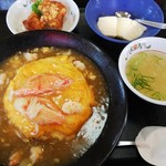 餃子の王将 君津店 - 極王天津飯