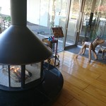 清里高原ホテル - 暖炉でお出迎え