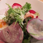 ミネット - 前菜サラダ