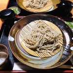 けんぞう蕎麦 - 待ちに待った♡辛味大根のしぼり汁と大根のお漬物がついた「けんぞう蕎麦」ヽ(´▽`)/
