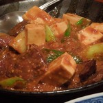 やきとりかどちゃん - （2012/1月）牛肉と豆腐のあんかけ炒め