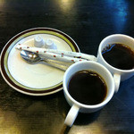 お食事処とりいち - 食後の「ホットコーヒー」