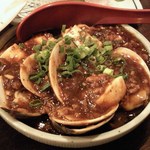 金町製麺 - '12/03/07 ハマグリ麻婆豆腐（380円）