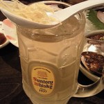 金町製麺 - '12/03/07 王様のレモン角ハイ（480円）