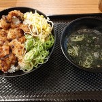 カルビ丼とスン豆腐専門店 韓丼 - 上てっちゃん丼  820円